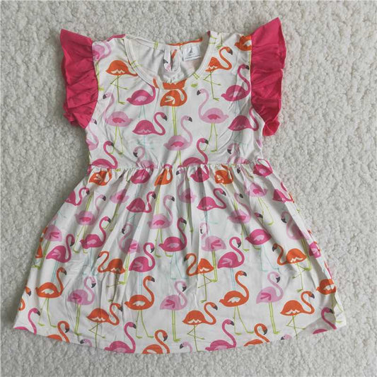 G2-3''* Flamingo flying sleeve top