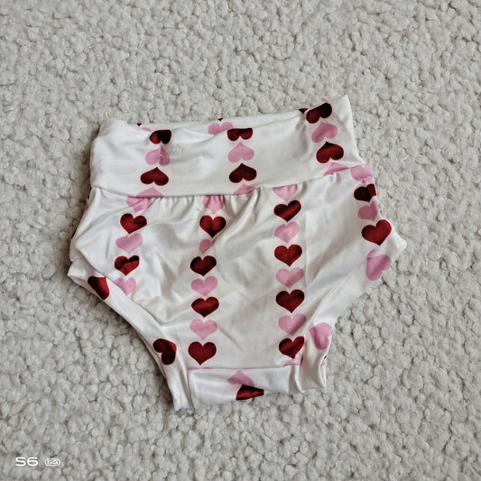 G2-4-1*[' Pink heart and white thong