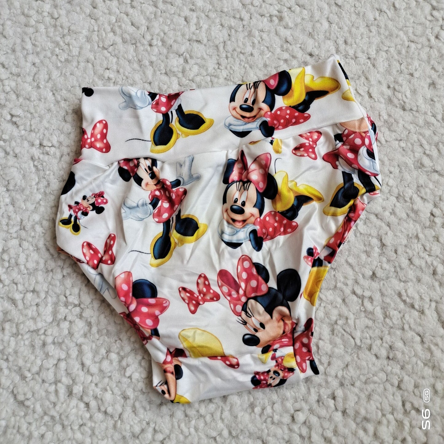 G2-8-1*'; Mickey Mouse white thong