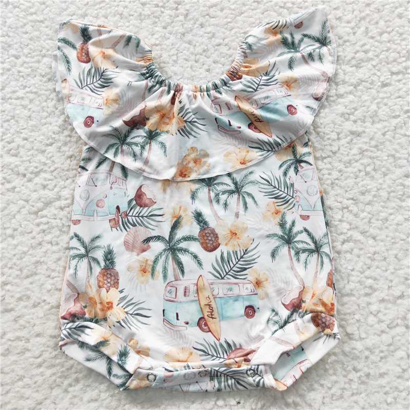 RTS NO MOQ Baby girls clothes Shorts Sleeve Romper Mixed Sizes