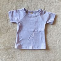 G5-2/ White short-sleeved top