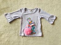 G5-3-5‘\’. Pink bow bunny short-sleeved top