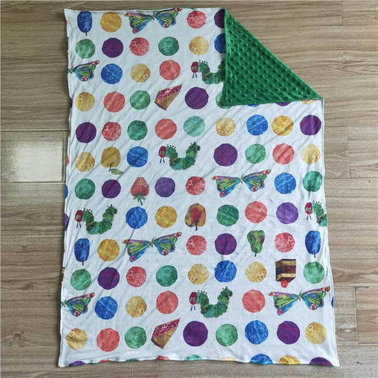 BL0014 baby caterpillar blanket