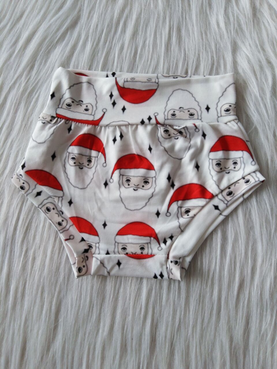 G2-4-8... Santa Claus head white thong