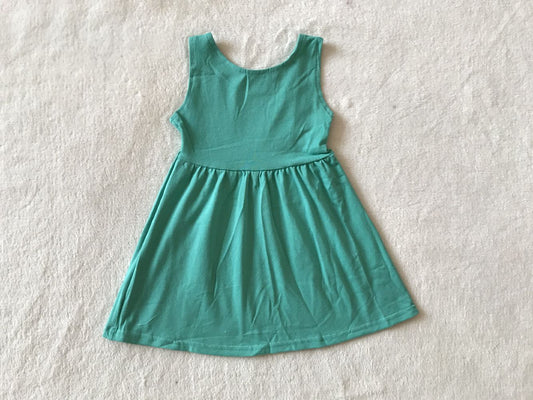 RTS SALES NO MOQ G3-11/ Ice green sleeveless dress