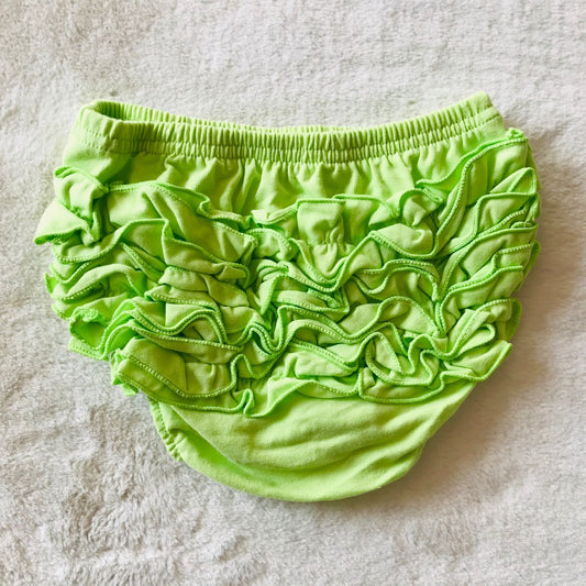 G5-8*/* Fruit green lace thong