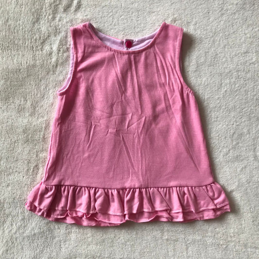 G4-11-5-. Pink sleeveless top