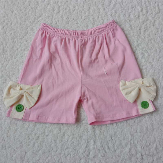 G5-12-2..* Green button pink shorts