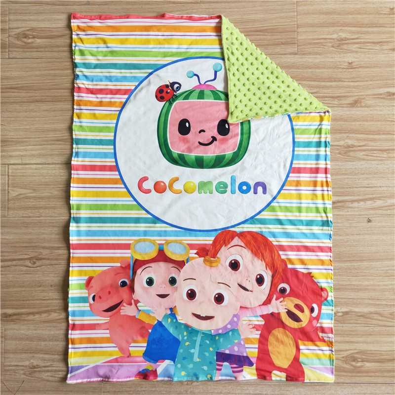 6 B9-39 cocomelon baby blanket blanket