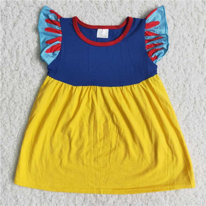 G3-7-7;' Snow White flying sleeve top