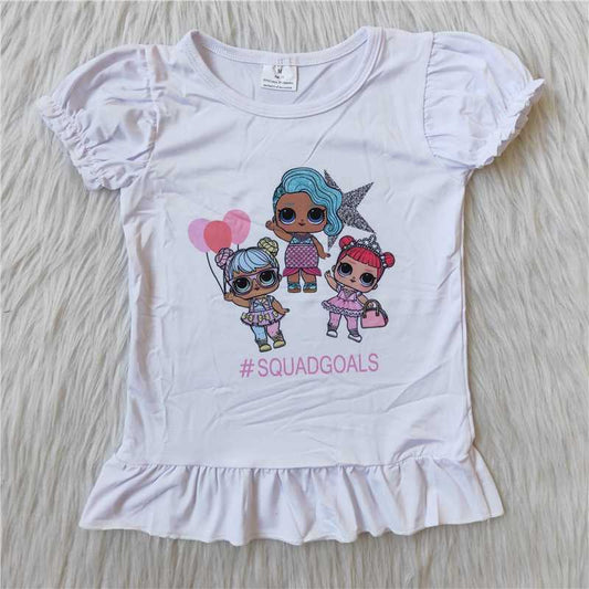 G2-11-6'] Balloon head girl puff sleeves