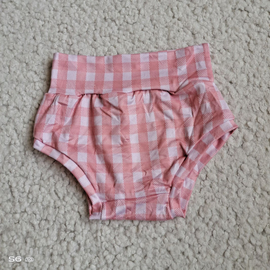 G2-8-6*' Pink plaid thong