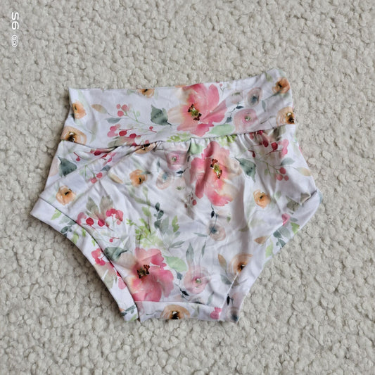 G2-12*' Pink flower green leaf white thong