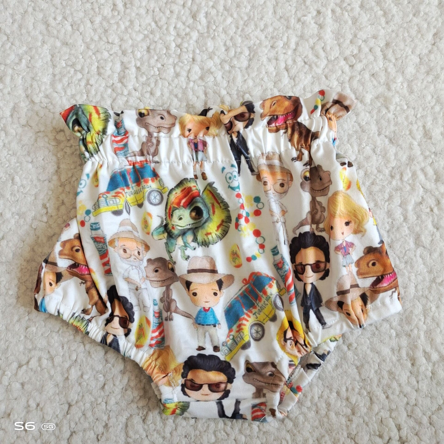 G5-16-4'* Colorful human dinosaur thong