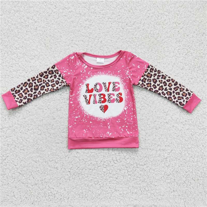 RTS NO MOQ Baby Boys Valentine Long Sleeve tops