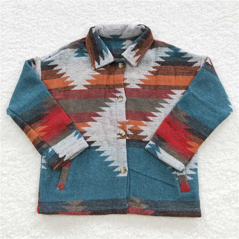 RTS NO MOQ Western Aztec Sibling Jackets Cardigans Western Aztec Sibling Jackets Cardigans