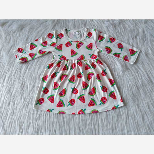 RTS NO MOQ SALES  G1-3`, Watermelon white long-sleeved clothes