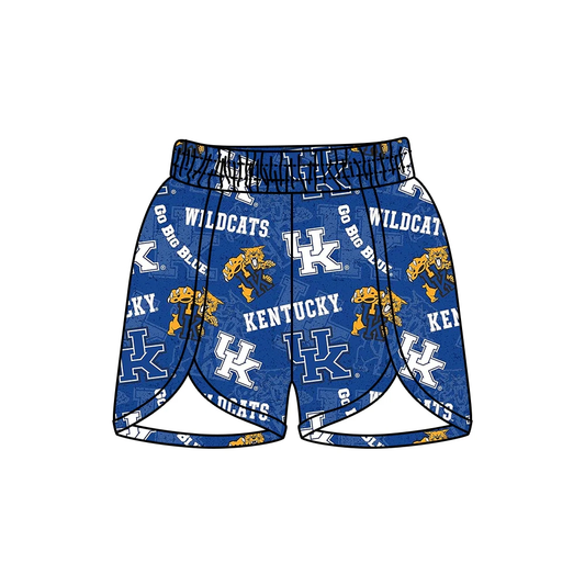 custom moq 3 eta 6-8weeks school colors UK blue summer shortS