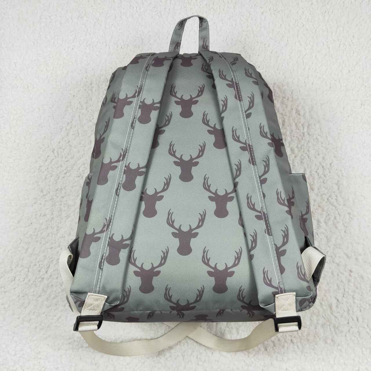 RTS NO MOQ BA0171 Deer antler army green backpack