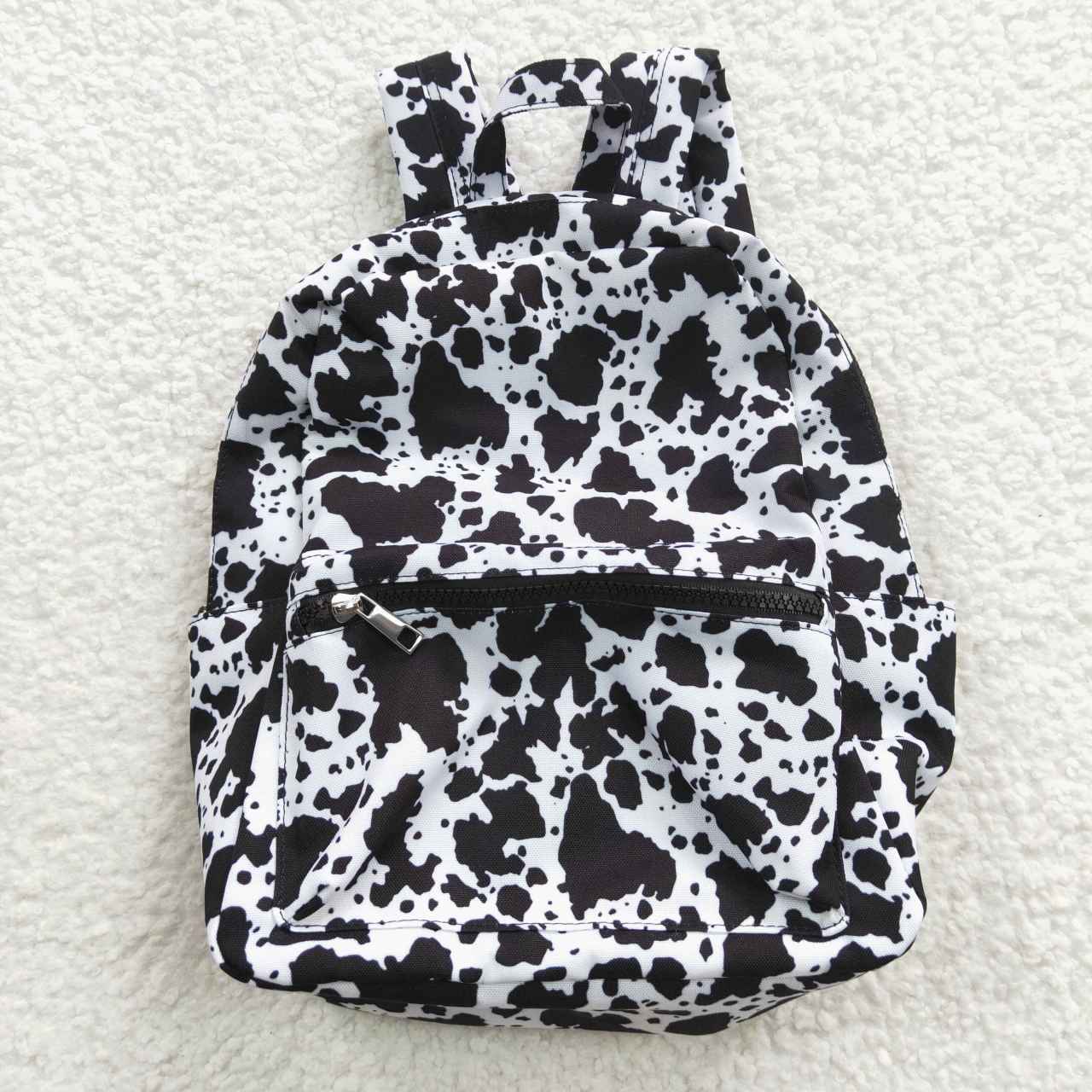 BA0057 cow pattern backpack