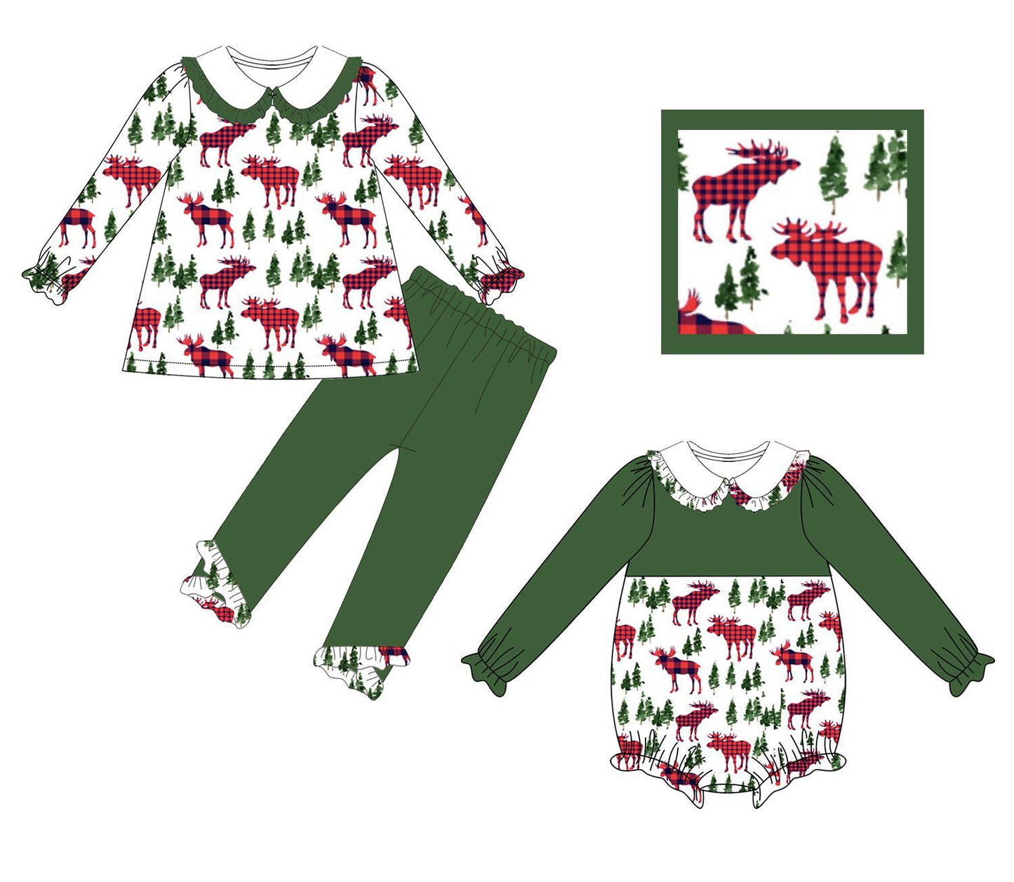 Christmas custom Christmas tree Christmas July  custom moq 5 eta 5-6weeks  Christmas Fabric Elk Christmas Tree