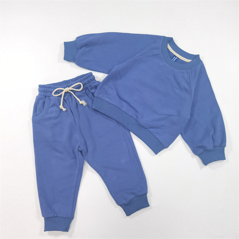 Custom moq 3 eta 7/8week moq 5 eta /4/5week Long sleeve long pants pure cotton winter clothes