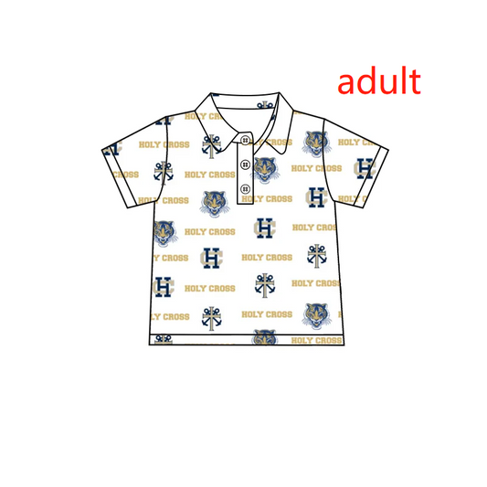 PRE ORDER Deadline August 22 close custom no moq adult  Summer short-sleeved tops