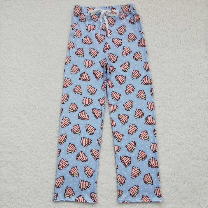 RTS NO MOQ Sibling adult clothes Christmas adult long pants