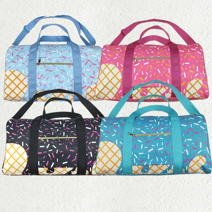 RTS NO MOQ Sibling baby kids clothes team ice cream summer kids backpacks