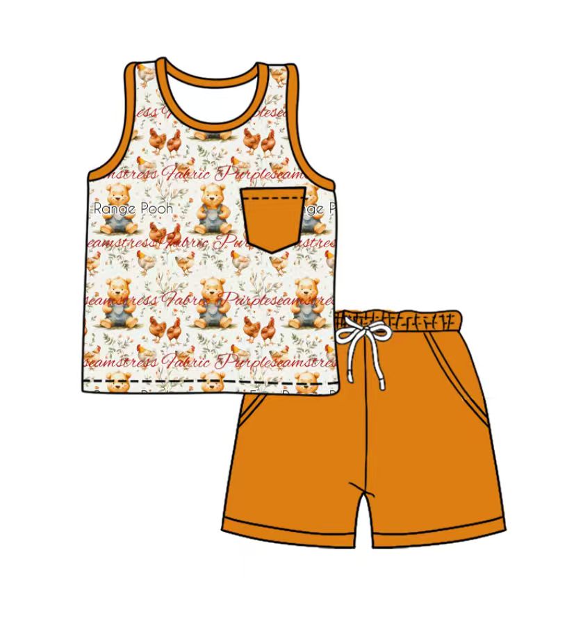 Custom moq 5 mix size milk silk baby girl clothes cartoon short sleeve shorts sets 2