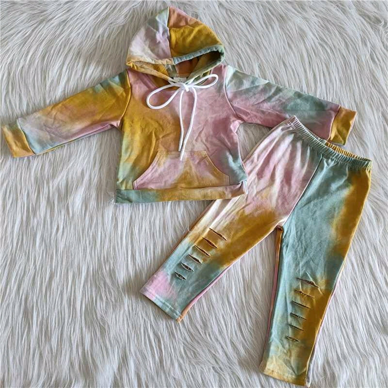 6 A15-26 Light yellow hoodie sweatshirt suit