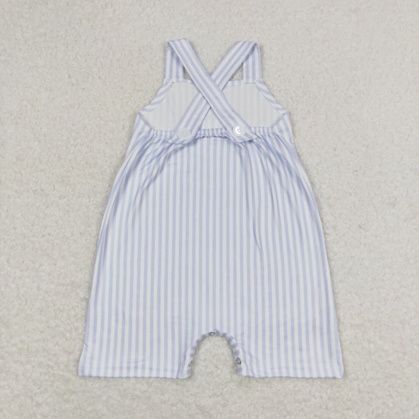 rts no moq SR1362 baby boy clothes blue stripes toddler boy summer romper