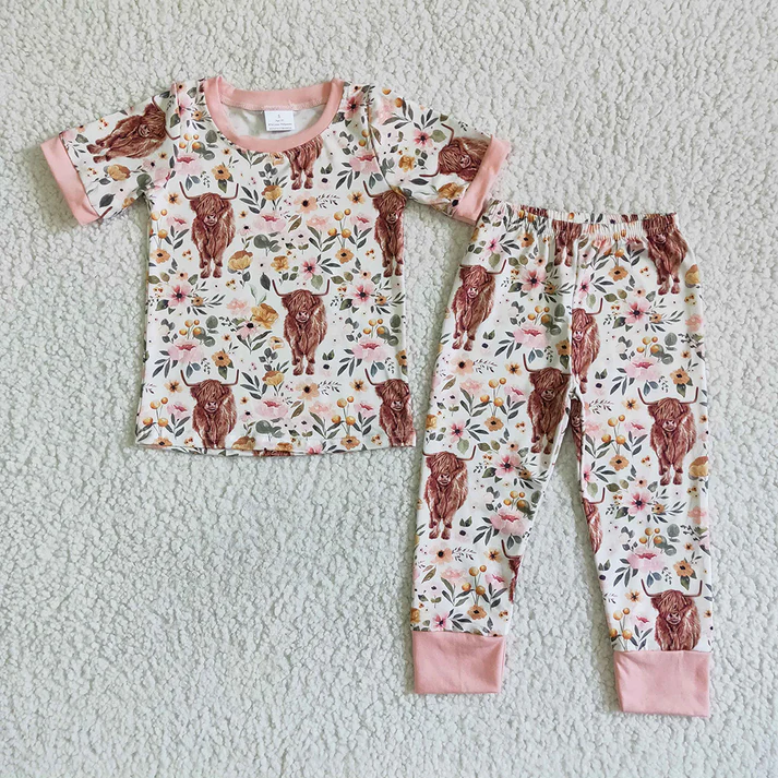 RTS NO MOQ baby boy girls embroidery short-sleeved shorts suit & short-sleeved sets and romper