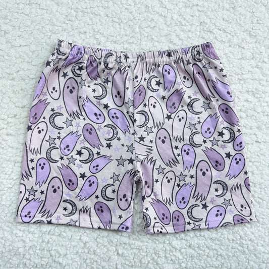 RTS SALES NO MOQ Purple Ghost Shorts