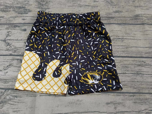 custom moq 3 eta 6-8weeks kids and adult Gold White Beach Summer green Shorts