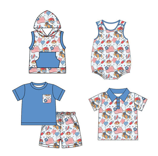 1.18 custom each style moq 5eta 4-6week Sibling Sister baby girl sets and boy rompers and top and top 2 match family design