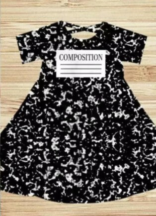 Deadline July 10 custom no moq  eta 6-7weeks black  school summer dress