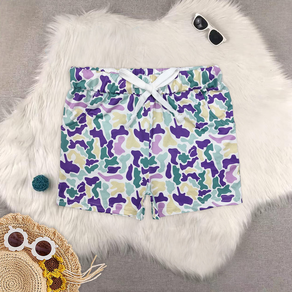 RTS NO MOQ Baby Boys clothes Summer Camouflage Shorts