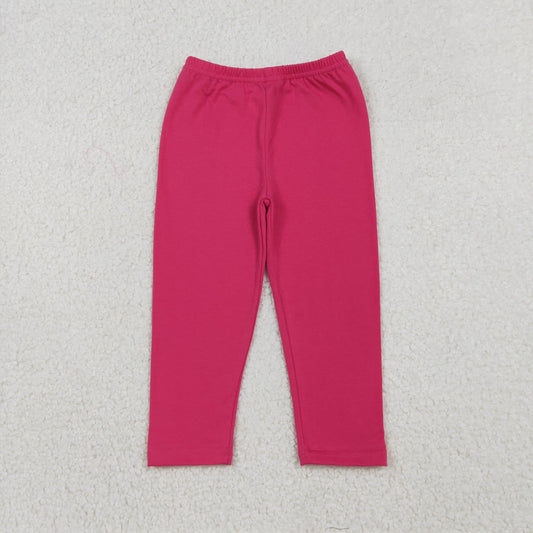 RTS NO MOQ（In Stock) Solid color fuchsia trousers