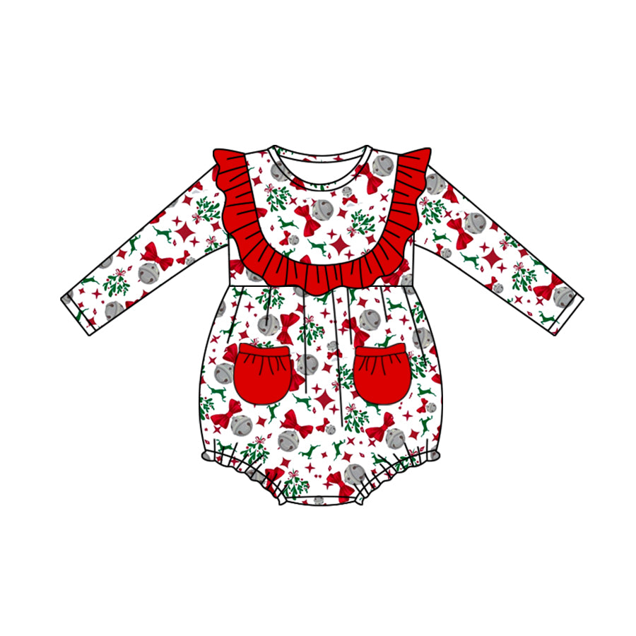 5.13custom each style moq 5eta 4-5week Sibling Sister Christmas style print red girls and boys outfits and baby romper and dress match family design