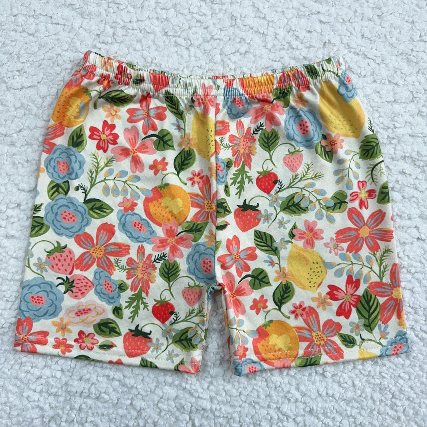 RTS SALES NO MOQ Flower Strawberry Shorts