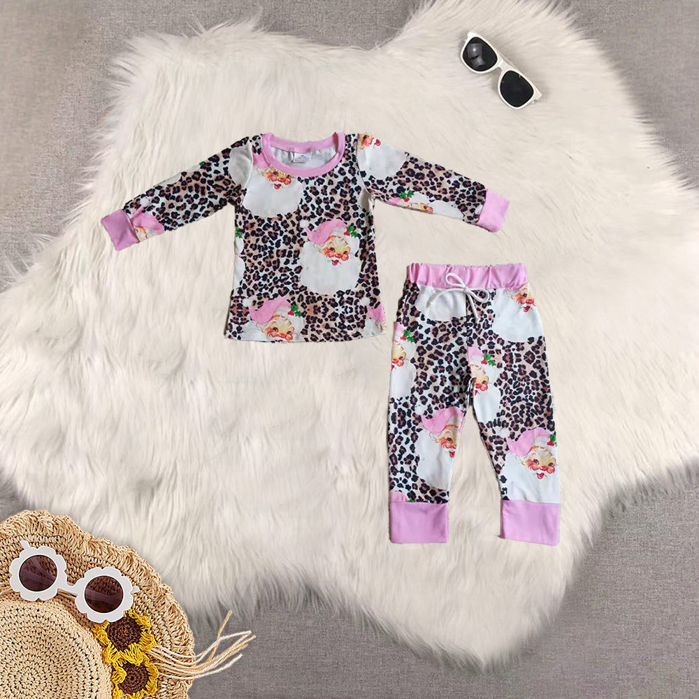 RTS NO MOQ sibling baby girls clothes Christmas long sleeve Clothes Sets