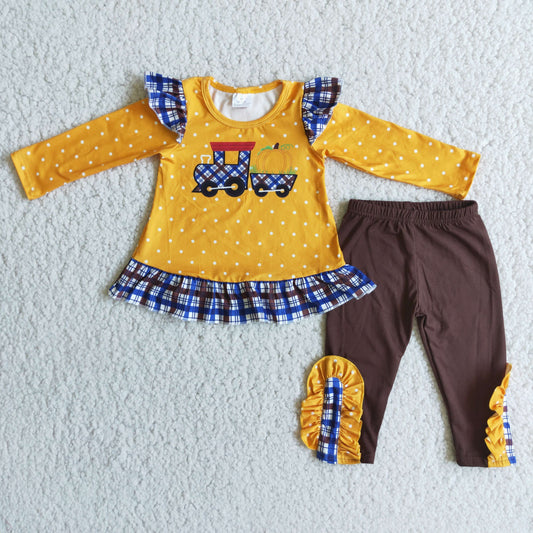 6 C8-20 Truck Pumpkin Brown Lace Set