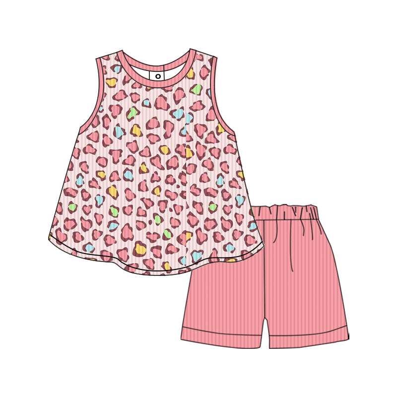 1.25 custom each style moq 5eta 4-6week Sibling Sister baby girls short sleeve shorts sets and set 2 match design