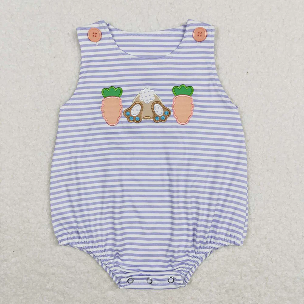 RTS NO MOQ sibling baby girls boy clothes embroidery easter short sleeve Clothes Sets and rompers