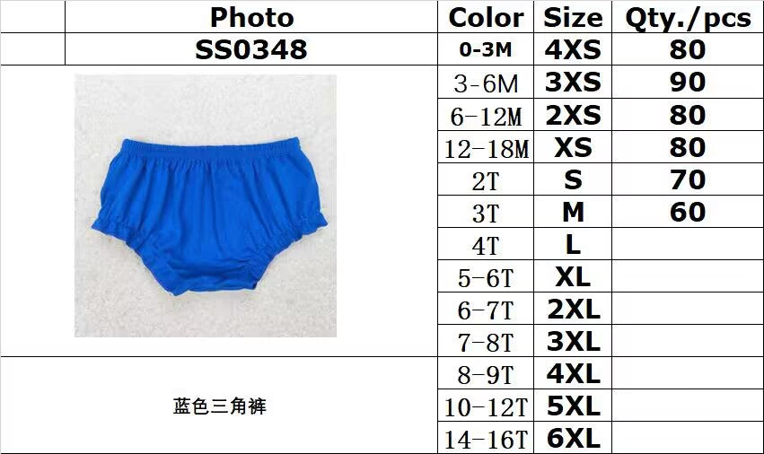 RTS no moq SS0348 Blue briefs