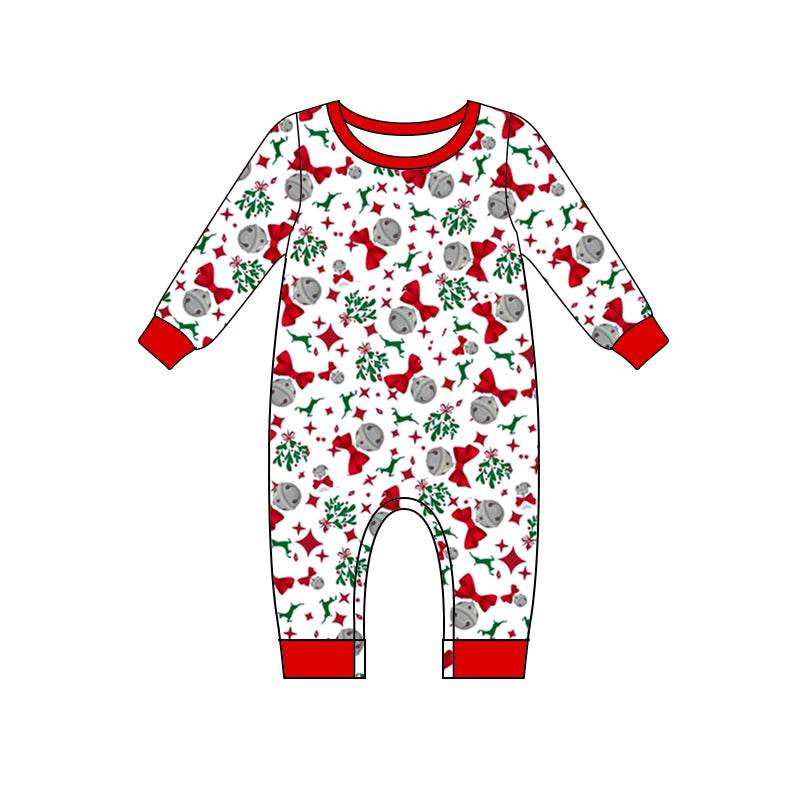 5.13custom each style moq 5eta 4-5week Sibling Sister Christmas style print red girls and boys outfits and baby romper and dress match family design