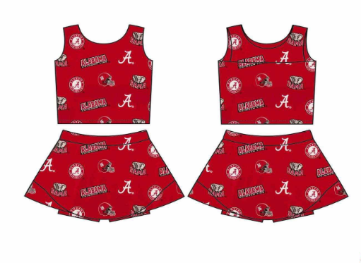 Deadline: May 20 Custom no moq baby girls sets Elephant Team Black team clothing