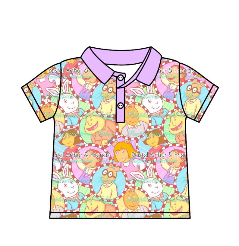 Custom moq 5 mix size milk silk baby girl boy clothes cartoon short sleeve shorts sets 2 and dresses and top