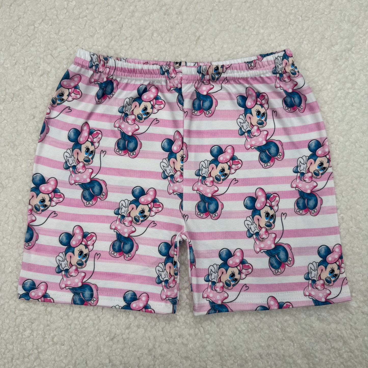 RTS SALES NO MOQ Pink and white plaid shorts